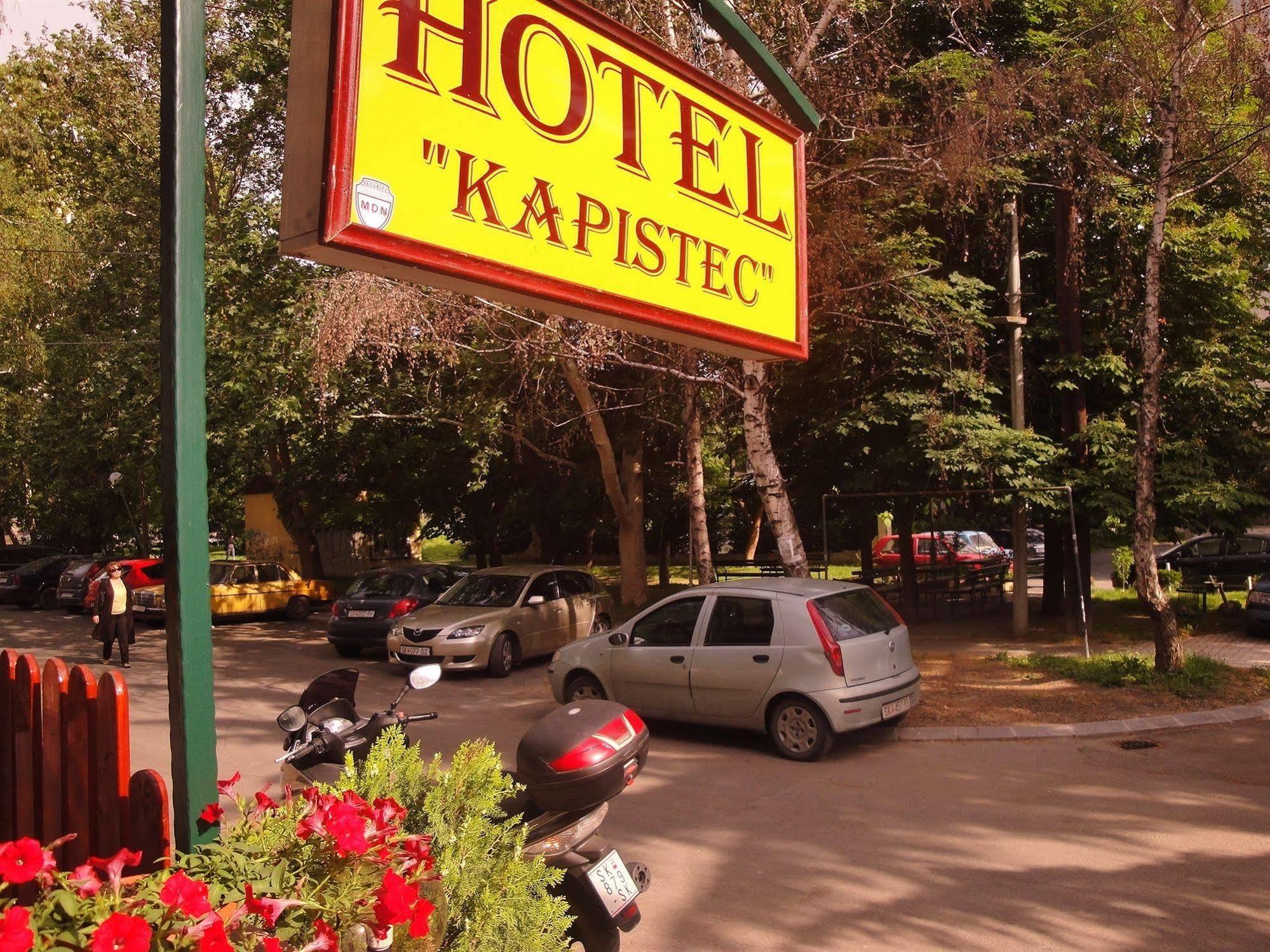 Hotel Kapistec Skopje Exterior foto